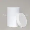 Tanque de Plástico Personalizado de 1 Litro 2 Litros con Tapa de Presión Tanque de Tinta Barril de Embalaje Blanco Tanque de Plástico Sellado de Boca Ancha Barril Recto de PP