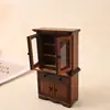 1:12 Casa de Muñecas Casa de Muñecas Mini Pequeña Casa Muebles en Miniatura Comida y Escena de Juego Adornos Librero Vertical