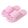 Pantuflas de verano para mujer, para interior, hogar, baño, ducha, antideslizantes, caladas, con drenaje de agua, adecuadas para duchas de hotel, pantuflas de ducha para hombre