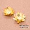 Accesorios promocionales de joyería DIY estilo japonés estilo antiguo pasador paso sacudida material hecho a mano soporte de loto soporte de flor soporte de cuentas espaciador