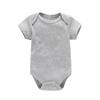 Ropa de Bebé Transfronteriza de 0 a 2 Años Estilo Verano Unisex Color Sólido Mameluco Pre-Venta