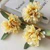 Horquilla para el pelo con flores artificiales de peonía, flor falsa, peonía pequeña, peonía Hanfu, flor de seda, accesorios para el cabello con flores