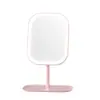 Espejo de maquillaje LED con luz luz de relleno para maquillaje espejo de tocador dormitorio de estudiante espejo plegable de escritorio espejo de maquillaje