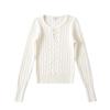 Suéter holgado estilo americano, otoño e invierno 2024, nuevo diseño, estilo coreano, para mujer, top de punto con base interior ajustada.