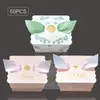 Nueva caja de dulces creativa caja de regalo caja de dulces dorada caja de dulces europea estilo ins caja de dulces simple al por mayor