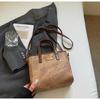 Bolsa Bucket Casual de Moda de Nicho Transfronteiriça Estilo Novo Inverno 2026 Bolsa de Ombro Simples Versátil com Toque de Luxo Bolsa Feminina Tendência