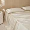 Estilo Luxo Leve Classe A 60 Lanjing Tencel Cor Sólida Lençol Cobre-Leito Primavera e Verão Fresco Sedoso Dormir Nu Capa Protetora de Colchão