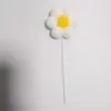 Decoração de Bolo Bolas de Pelo Brancas Rosa Azuis Nuvens Cartão Grande Pequeno Plug-in Tridimensional Bolo Assar Fantasia