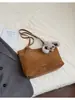 Bolsa Retrô de Luxo para Mulheres Moda Inverno 2025 Bolsa de Ombro Versátil Bolsa Tote Grande Capacidade para o Dia a Dia