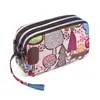 Venta al por mayor de fábrica nueva cartera monedero bolso femenino coreano estampado cartera bolso para teléfono móvil cartera de dama bolso de tela para correr