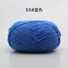 Hilo de Algodón de Leche de 4 Hebras para Bebé para Tejer Bufanda a Mano, Ovillo de Hilo Medio Grueso, Manta, Hilo para Crochet DIY, Kit de Materiales para Tejer Hecho a Mano