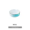 Juego de Cuencos y Platos para Uso Doméstico, Cuencos y Palillos de Porcelana Ósea Jingdezhen con Borde Dorado, Adecuado para Mesas de Hotel, Platos de Estilo Occidental para Restaurantes, Vajilla de Alto Valor Estético