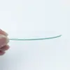 Vidrio Mate Ultra Transparente Pantalla de Electrodoméstico Inteligente Hoja Redonda de Vidrio Templado Hoja Blanca Anti-Reflejos Galvanizada Hoja Cuadrada de Vidrio