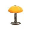 Lâmpada de Mesa Criativa Cogumelo para Quarto de Luxo Leve Lâmpada Abóbora de Designer de Cabeceira Luz Noturna para Casa Lâmpada de Mesa Decorativa