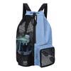 Bolsa de natación exterior transfronteriza con cordón de malla, bolsa húmeda, gran capacidad, mochila de viaje para playa, mochila portátil de fitness