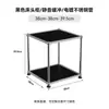 Módulo de Almacenamiento de Ins Mesa de Noche Medieval de Acero Inoxidable Usm Dormitorio Moderno Simple Estante de Almacenamiento Gabinete Lateral para TV Ensamblaje
