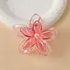 Grampo de Cabelo Flor de Frangipani Presilha de Flor de Primavera para Cabelo Feminino Presilha Tubarão Acessório de Cabelo Fabricante de Adereços de Cabeça Fornecimento Exportação Transfronteiriça Exclusivo