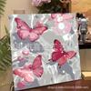 Paisaje de mariposas animación de dibujos animados bidimensional crayón pequeño nuevo bricolaje pintura al óleo digital pintura hecha a mano para niños rellenar color