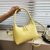 Nova Bolsa de Axila Modelo 2026 para Mulheres, Bolsa de Mão de Nicho, Bolsa de Ombro Casual Simples e Estilosa, Bolsa Meia-lua