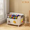 Caja de almacenamiento de juguetes para niños, cesta de almacenamiento para cochecito de bebé, cesta de almacenamiento para muñecos de peluche apilable de gran capacidad