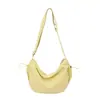 Versión Coreana 2026 Unisex Ultraligera Casual Gran Capacidad Impermeable Nylon Bolsa de Albóndiga Bolso de Hombro Cruzado para Mujer