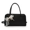 2025 Nuevo Bolso Tote de Axila para Mujer Bolso Casual de Moda Simple de Alta Gama para Llevar en la Mano Tesoro Nicho Bandolera de Hombro Único