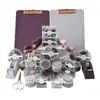 Novos Materiais de Encadernação Coloridos para Escritório Grampeador Binder Clips de Papel Conjunto de Papelaria Conjunto de Escritório Transfronteiriço Atacado