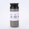 Nueva Taza Elemento Japonés Tapa Plana Simple Taza de Agua Acompañante Portátil Acero Inoxidable 304 Doble Capa Vaso Termo al Vacío