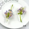 Guirlanda Mini Lavanda Flor Artificial DIY Jacinto Cabeça de Flor Falsa Material para Coroa Acessórios Itens de Decoração para Casa