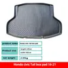 Adequado para porta-malas de Honda Civic 16-21, Resistente ao Desgaste, Impermeável, Modificado, de Uso Específico, Tapete de Porta-Malas TPE Ecológico