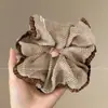 Gomas para el pelo de alta gama, sin esfuerzo chic, de estilo coreano, perfectas para otoño e invierno. Gomas de pelo XL, diseño retro, nueva colección 2026, ideales para crear un moño