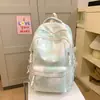 Mochila Tie-Dye Original da Moda Personalizada para Homens e Mulheres, Bolsa Versátil para Estudantes Universitários, Mochila para Alunos do Ensino Fundamental, Grande Capacidade