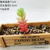 2026 Simulación de Suculentas Mini Adornos Combinación Decoración Exterior para el Hogar Plantas en Maceta Bonsái Suculentas Decoración al por Mayor