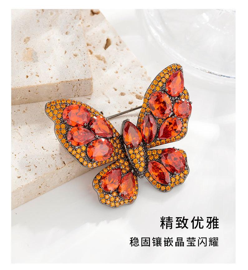 复古宫廷风立体蝴蝶胸针时尚高级感昆虫胸花小众新品