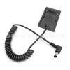 Soporte de batería NP F970 F550 FM50 VW VBD1, CC 5,5 x 2,5 mm, compatible con monitores de fotografía.