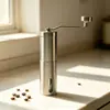 Suministro Directo de Fábrica Fuente Molinillo de Café Manual de Acero Inoxidable para Amazon en Stock