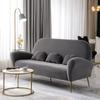 Sofá Nórdico de Entrada Luxo Flanela para Duas Pessoas Pós-Moderno Simples Sala de Estar Quarto Apartamento Pequeno Loja de Roupas Sofá Pequeno para Três Pessoas