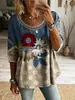 Moda Feminina Europeia e Americana 2026 Estilo Transfronteiriço: Top Vintage Patchwork de Renda com Gola Redonda, Único, Estiloso e Casual para o Verão