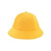 Em estoque atacado chapéu infantil logo feito alunos do jardim de infância pequeno chapéu amarelo chapéu de pescador proteção solar chapéu de bacia