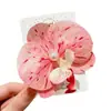 Pinza para el Cabello de Camelia con Atmósfera Primaveral para Mujer, Pinza de Tiburón Floral de Alta Gama 2026, Accesorio para el Cabello para Recogido a Medio