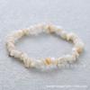 Ventas Directas de Fábrica Pulsera Elástica de Grava de Cristal Natural Pulsera de Grava Colorida Venta Caliente Transfronteriza