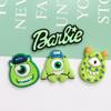 Buas Lightyear Monster Power Company Acessórios DIY Decoração de Capa de Celular Borracha Macia PVC Furo Chinelos Fivela Patch