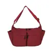 Bolso para Dumplings de Gran Capacidad para Ocio al Aire Libre Bolso Cruzado Sencillo para el Trabajo Moda y Versátil Mochila para Estudiantes