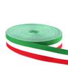 Poliéster Inter-cor Tricolor Vermelho Branco Azul Fita de Medalha Vermelho Branco Preto Alça para Pendurar Acessórios de Fita Faixa Lateral de Calça