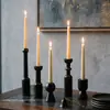 Adorno de candelabro abstracto de madera artesanal retro, de estilo creativo, minimalista y lujoso, para restaurantes, hoteles y casas de huéspedes; textiles suaves y decoración del hogar