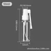 Botella Atomizadora Giratoria de 360 Grados con Boquilla de Balancín, Niebla Fina, 30 ml/50 ml, Botella Atomizadora Pequeña Blanca o Transparente para Mascotas