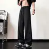 Pantalones Casuales de Pierna Ancha con Cremallera Funcional Estilo Americano para Hombre de Otoño, Repelentes al Agua, para Deportes al Aire Libre
