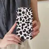 Funda de Teléfono Coreana Ins de Alta Gama con Estampado de Leopardo Adecuada para Apple 17 Pro Max iPhone 18 Dos en Uno 15/16