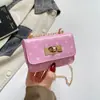 Cierre de Candado Bolso de Mujer 2026 Nueva Tendencia de Moda Lunares Bolso de Mano Pequeño Elegante Bolso Cruzado de Hombro con Textura