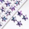 Atacado DIY Acessórios de Bijuteria Artesanal Pingente de Colar Cristal Estrela do Mar Fantasia AB Tremula Rápida Explosões de Mão
